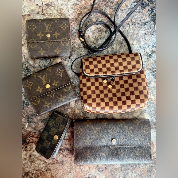 LV Bundle! 5 Lux Items❤️‍🔥Rare Louis Vuitton Pony Hair Crossbody Purse + - Picture 2 of 7